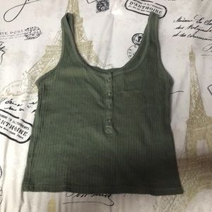Cropped tank top